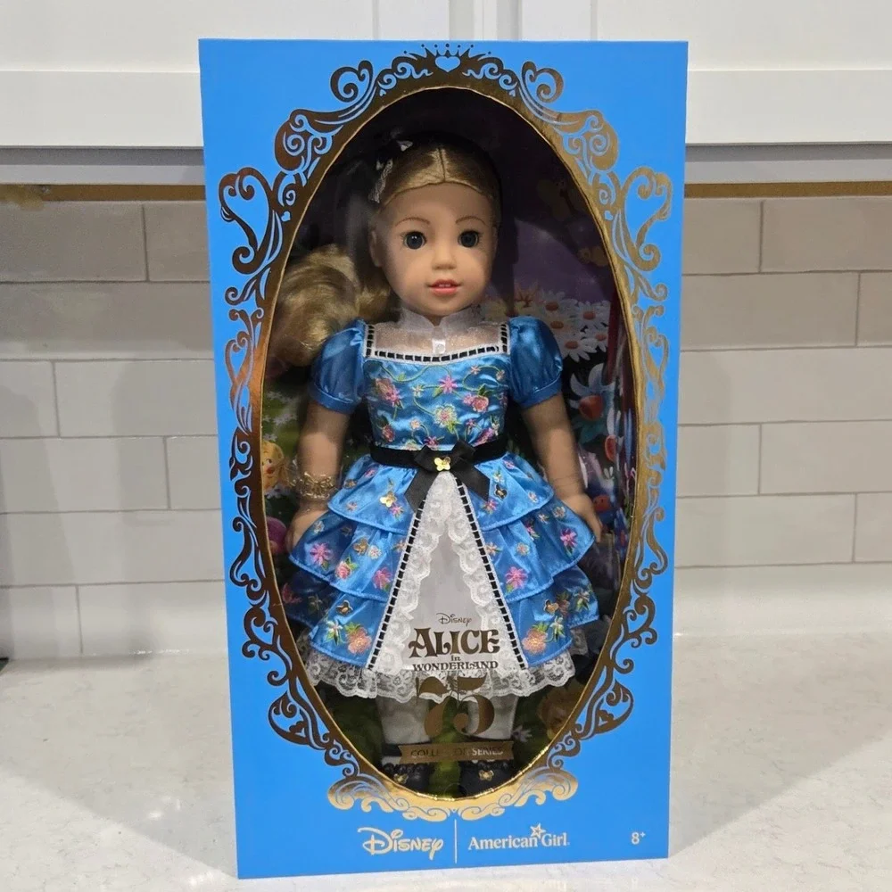 American Girl Disney Alice in Wonderland Collector Doll Limited Edition NIB Rare